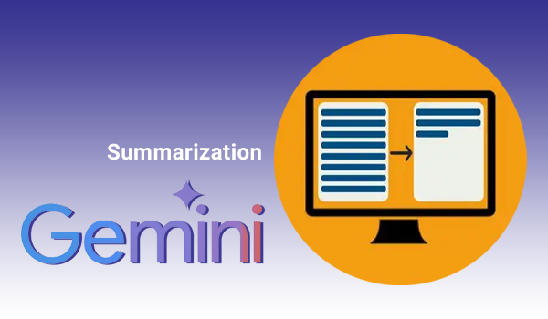 خلاصه سازی با جمینای