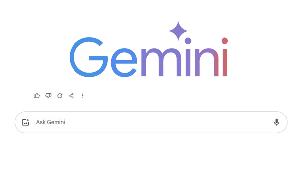 درخواست شرح یک تصویر از جمینای